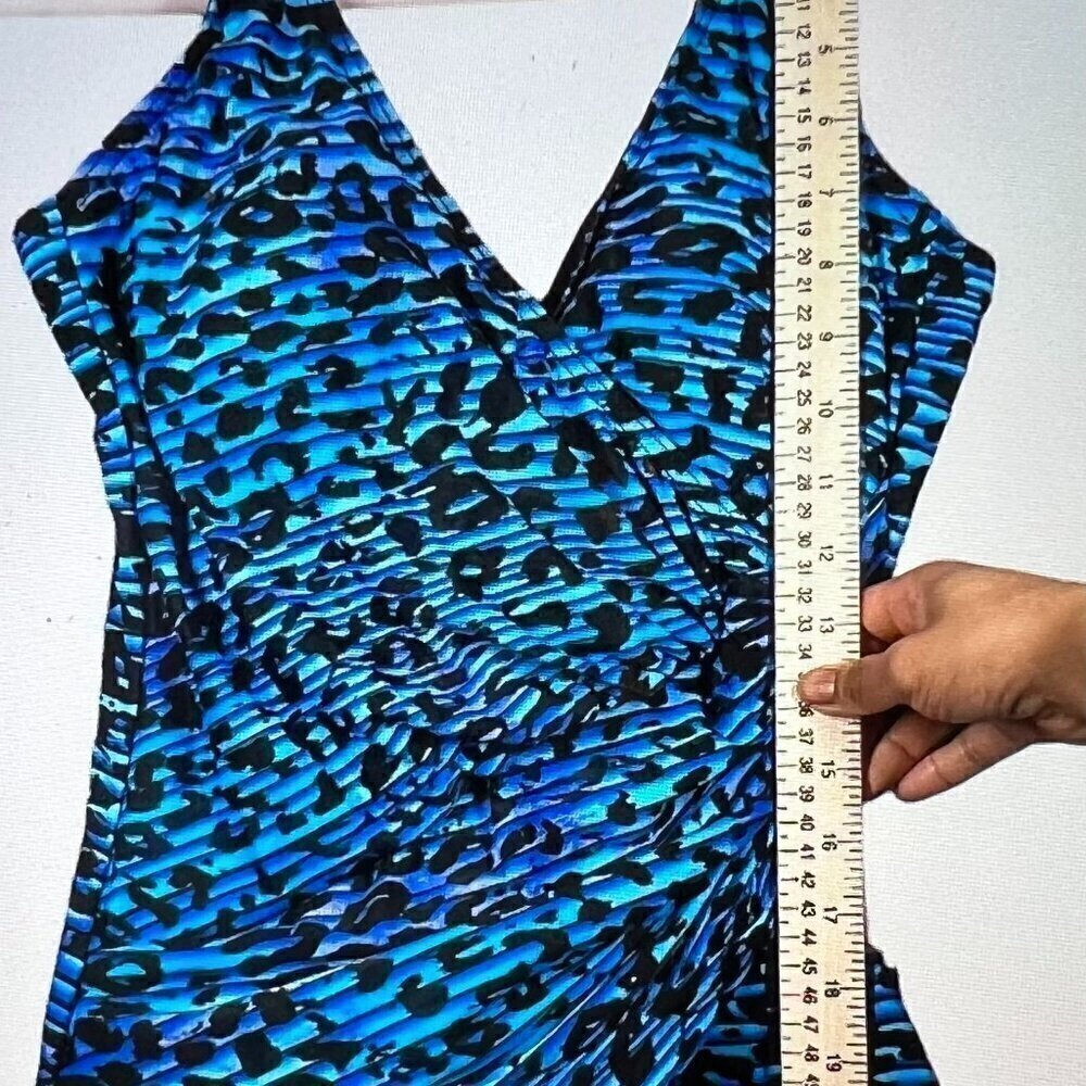 Miraclesuit Purr Fection Oceanus Animal Print Slimming Swimsuits see Measurement